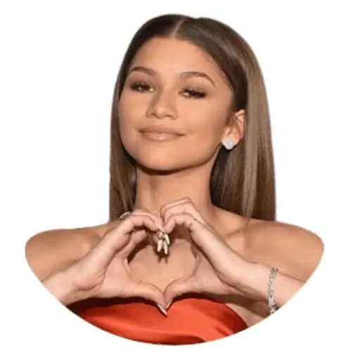 Zendaya Stickers Set For Telegram