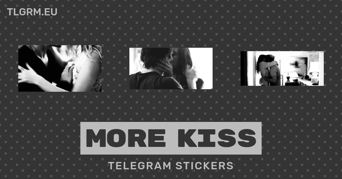 More Kiss Animated Sticker Set For Telegram