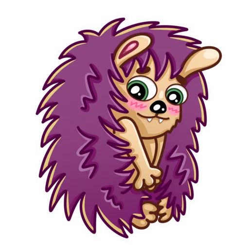 Sticker “Hedgehog-11”