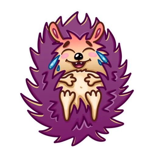 Sticker “Hedgehog-3”