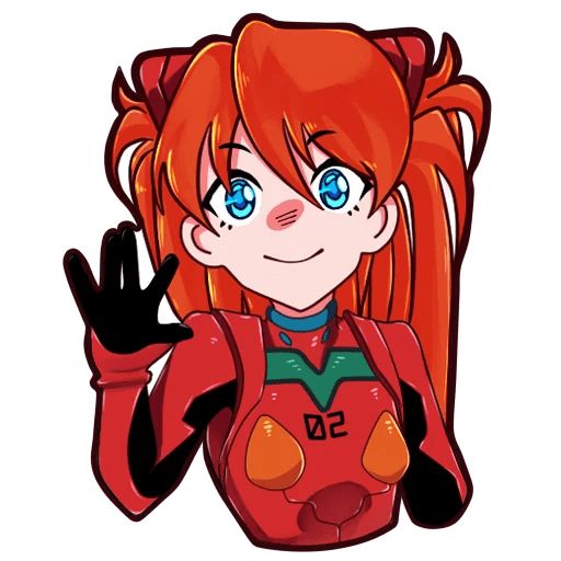 Sticker “Asuka-1”