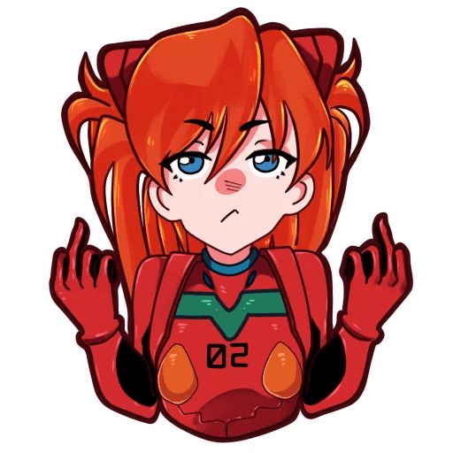 Sticker “Asuka-11”