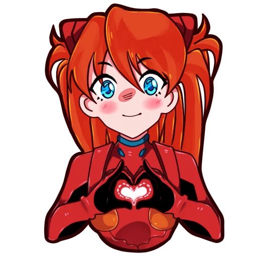 Sticker “Asuka-4”