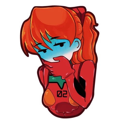 Sticker “Asuka-7”