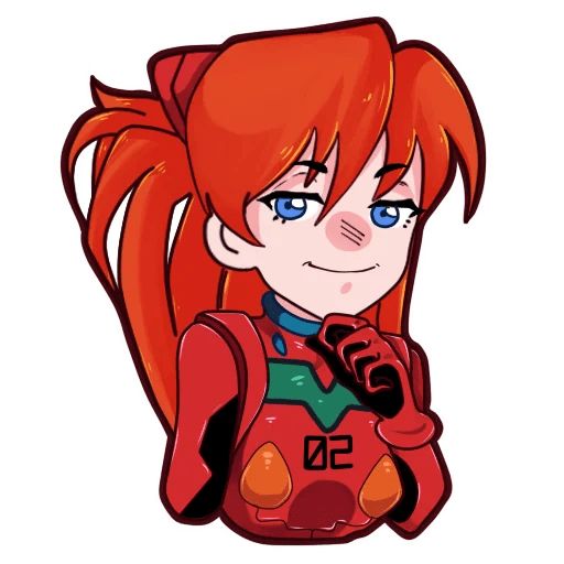 Sticker “Asuka-8”