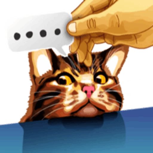 Sticker “Meme The Cat-4”