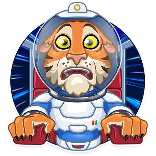 Sticker “Cosmic Tiger-4”