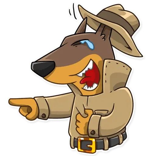 Sticker “Dobie The Spy-1”
