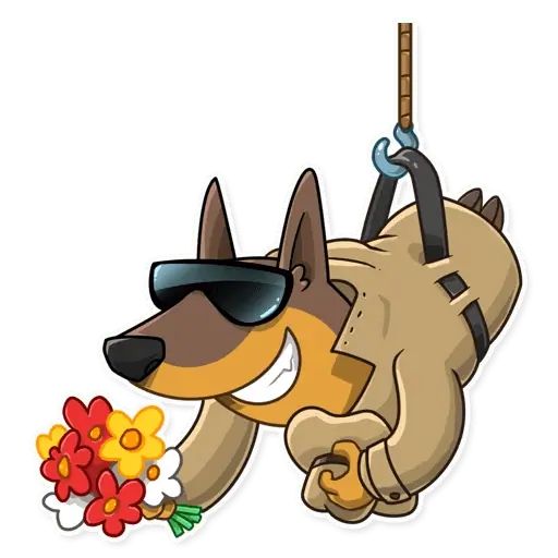 Sticker “Dobie The Spy-6”