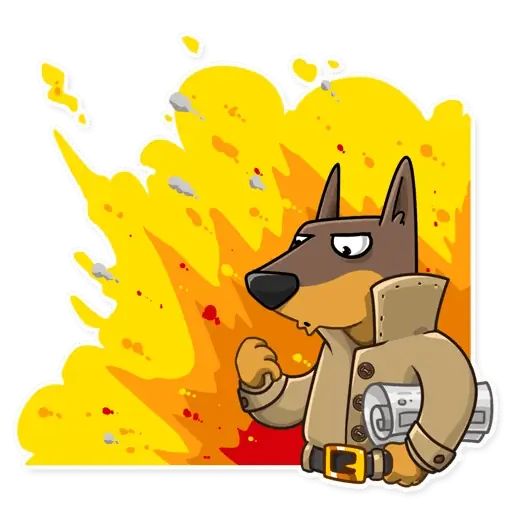 Sticker “Dobie The Spy-9”