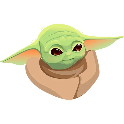 Sticker “Baby Yoda-5”