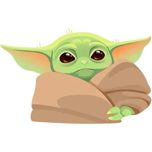 Sticker “Baby Yoda-7”