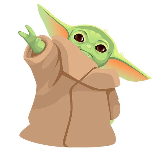 Sticker “Baby Yoda-8”