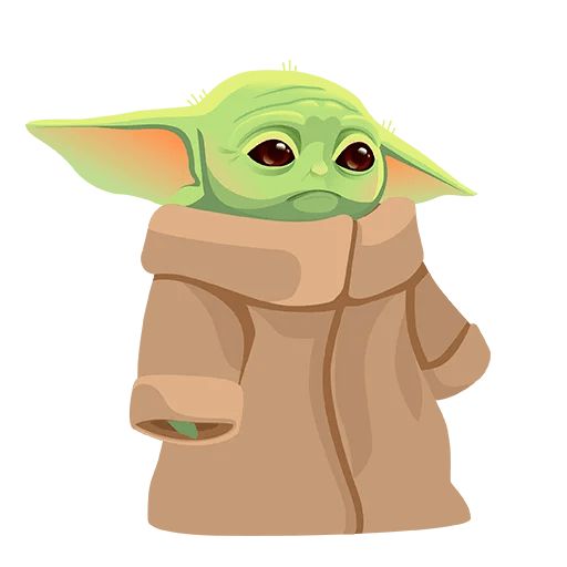 Sticker “Baby Yoda-9”