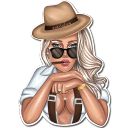 “Succubus Blonde” stickerpack