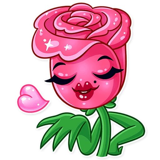 Sticker “Romantic Flowers-2”