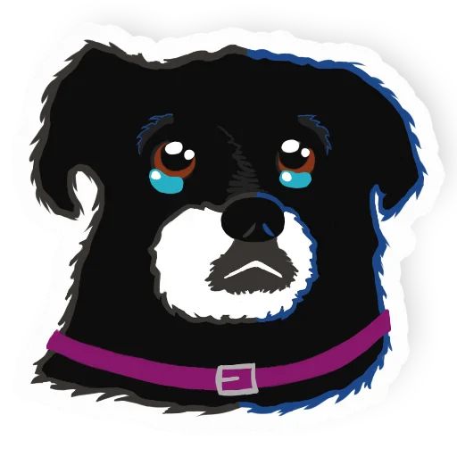 Sticker “Jenna The Dog-10”