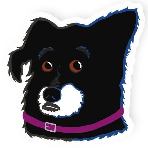 Sticker “Jenna The Dog-4”