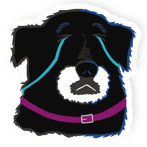 Sticker “Jenna The Dog-8”