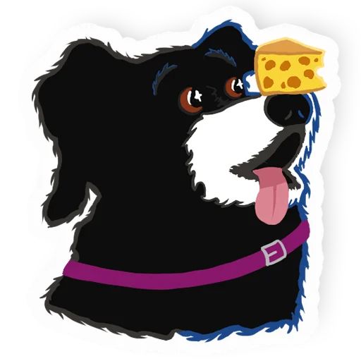 Sticker “Jenna The Dog-9”