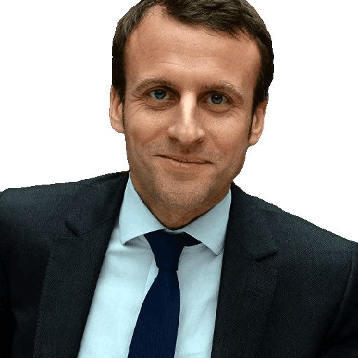 Sticker “Emmanuel Macron-1”