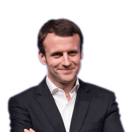 Sticker “Emmanuel Macron-10”