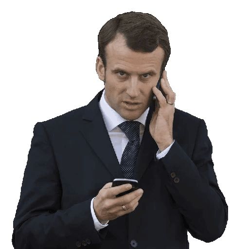 Sticker “Emmanuel Macron-9”