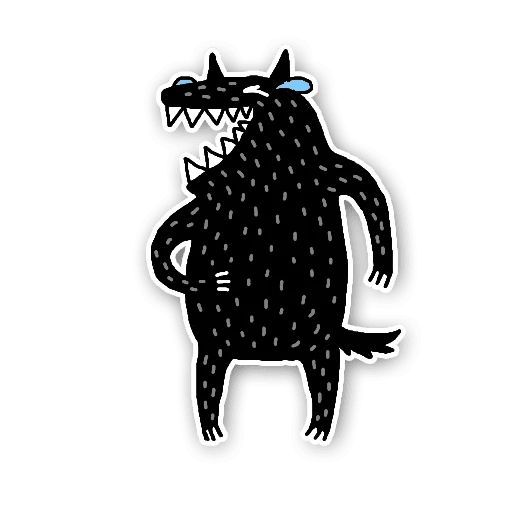 Sticker “Wolf-11”