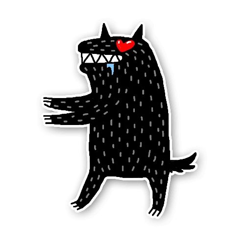 Sticker “Wolf-7”