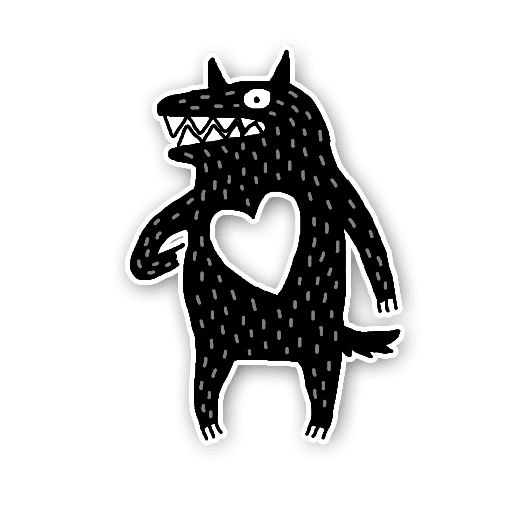 Sticker “Wolf-8”