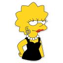 “Lisa Simpson” stickerpack