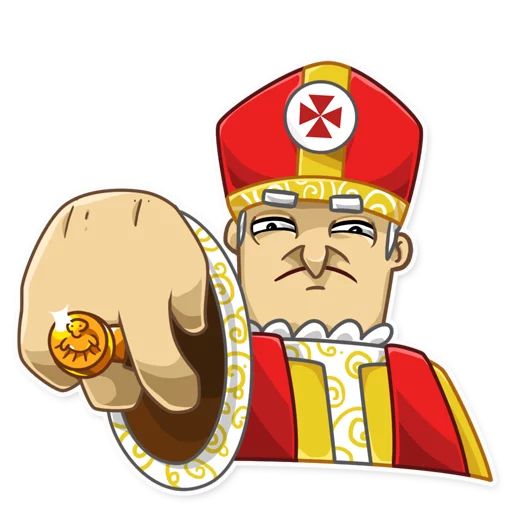 Sticker “Pope-10”