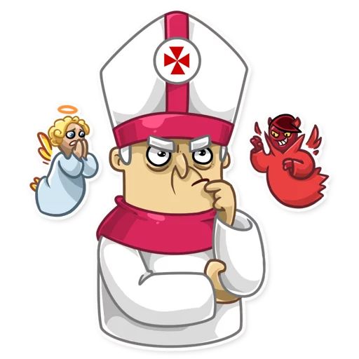 Sticker “Pope-11”
