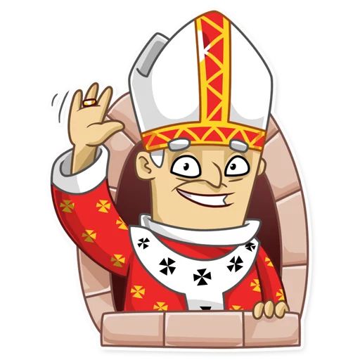 Sticker “Pope-5”