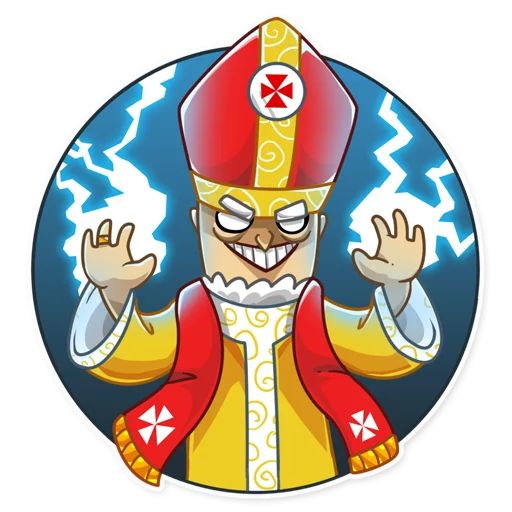Sticker “Pope-6”