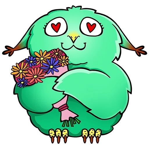Sticker “Owl Bubo-6”