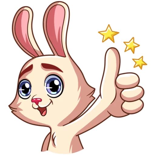 Sticker “Gentle Rabbit-3”