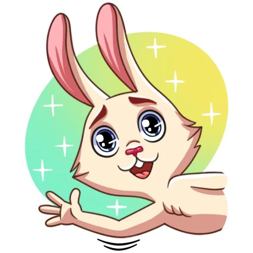 Sticker “Gentle Rabbit-5”