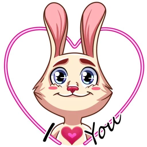 Sticker “Gentle Rabbit-9”