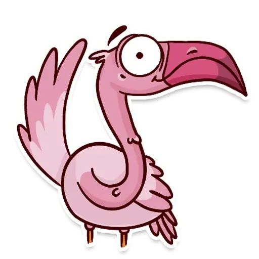 Sticker “Flamingo-1”
