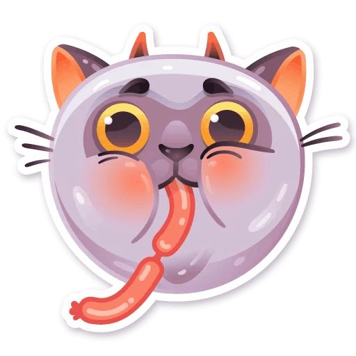 Sticker “Hell cat-12”