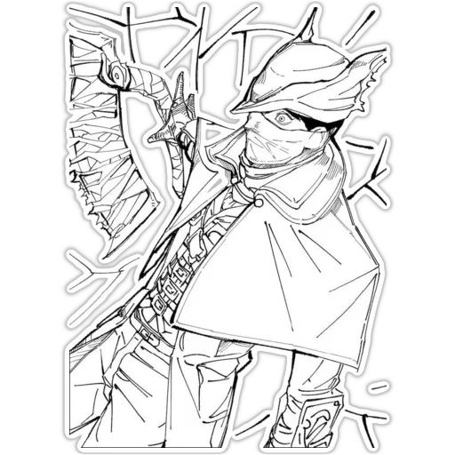 Sticker “Bloodborne-4”