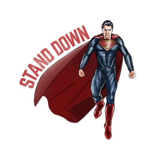 Sticker “Batman v Superman-11”