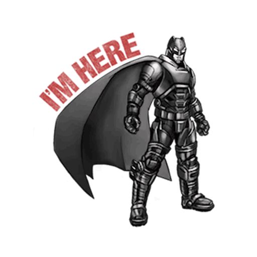 Sticker “Batman v Superman-12”
