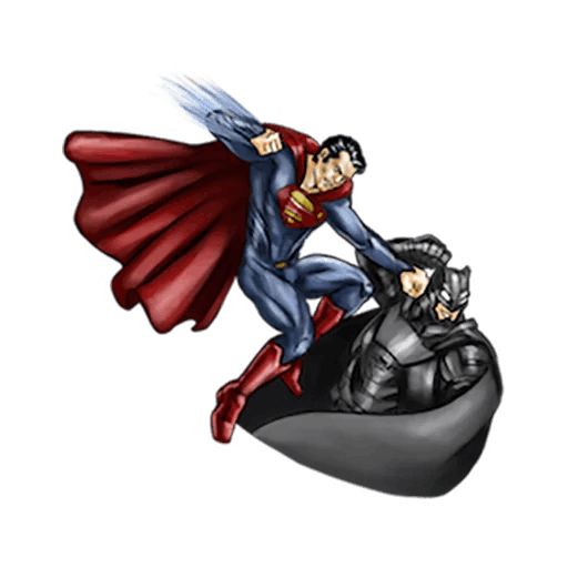Sticker “Batman v Superman-9”