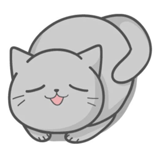 Sticker “Cat Fullmoon-7”
