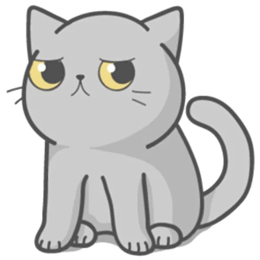 Sticker “Cat Fullmoon-9”