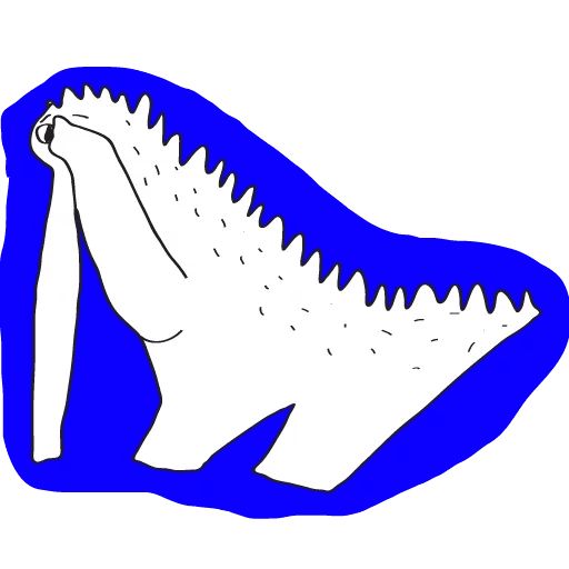 Стикер «Динозавр Марк-11»