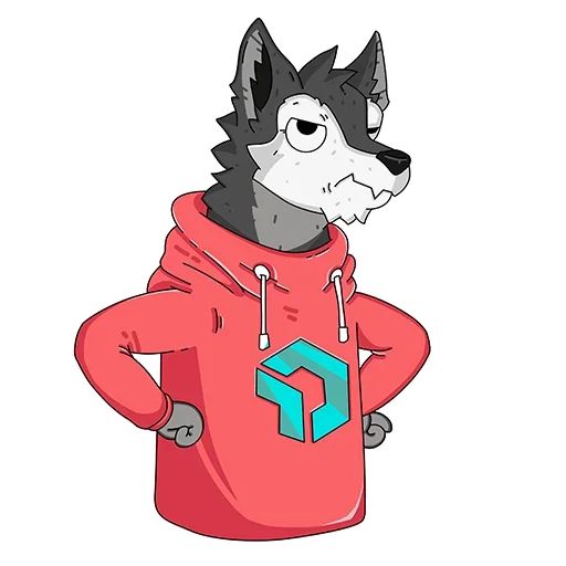 Sticker “Wolfy-4”