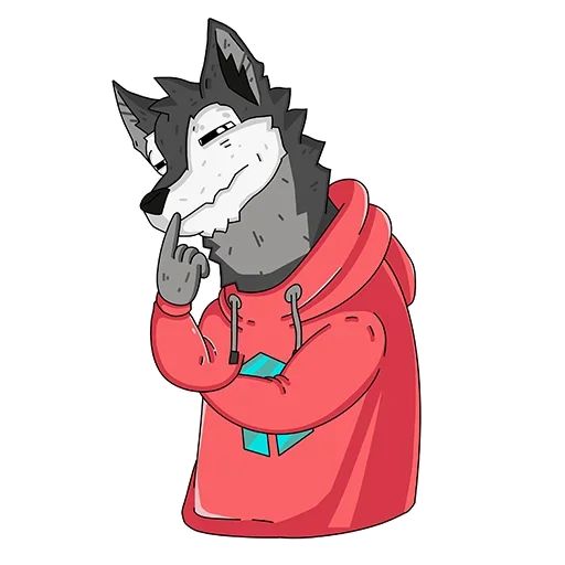 Sticker “Wolfy-5”